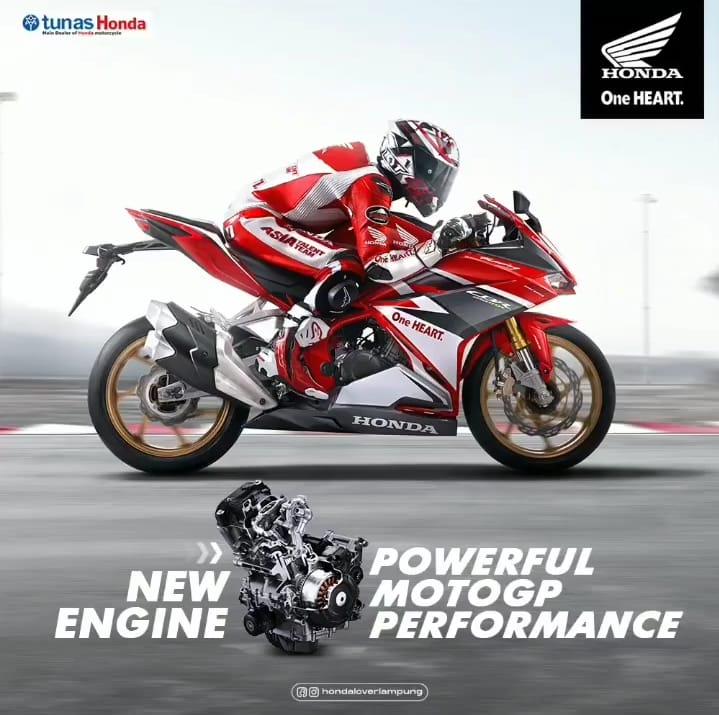 CBR250RR Hadir Dengan New Engine Powerful MotoGP Performance